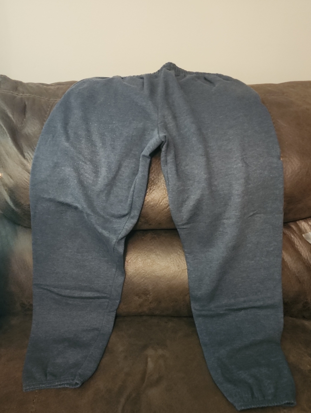 Fruit of the Loom Gray Fleece-Lined Sweatpants